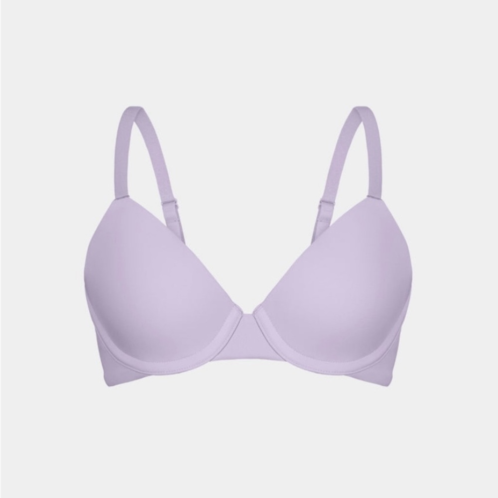 knix Lavender Light Support T-Shirt Bra